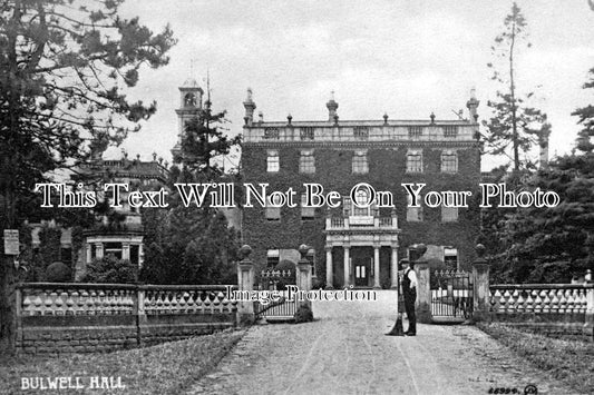 NT 459 - Bulwell Hall, Nottinghamshire c1905