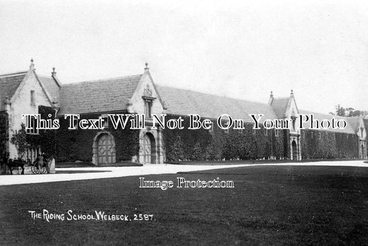 NT 475 - Welbeck Riding School, Nottinghamshire c1920