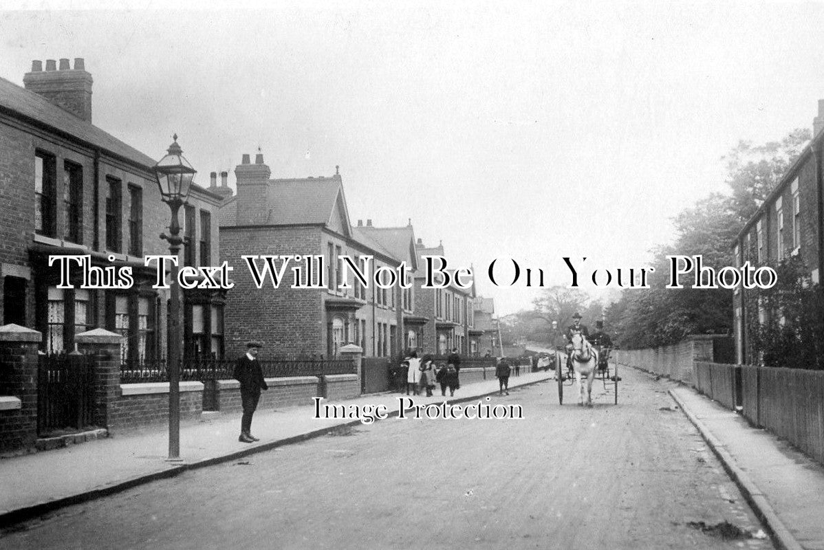 NT 505 - Carlton Road, Worksop, Nottinghamshire c1910