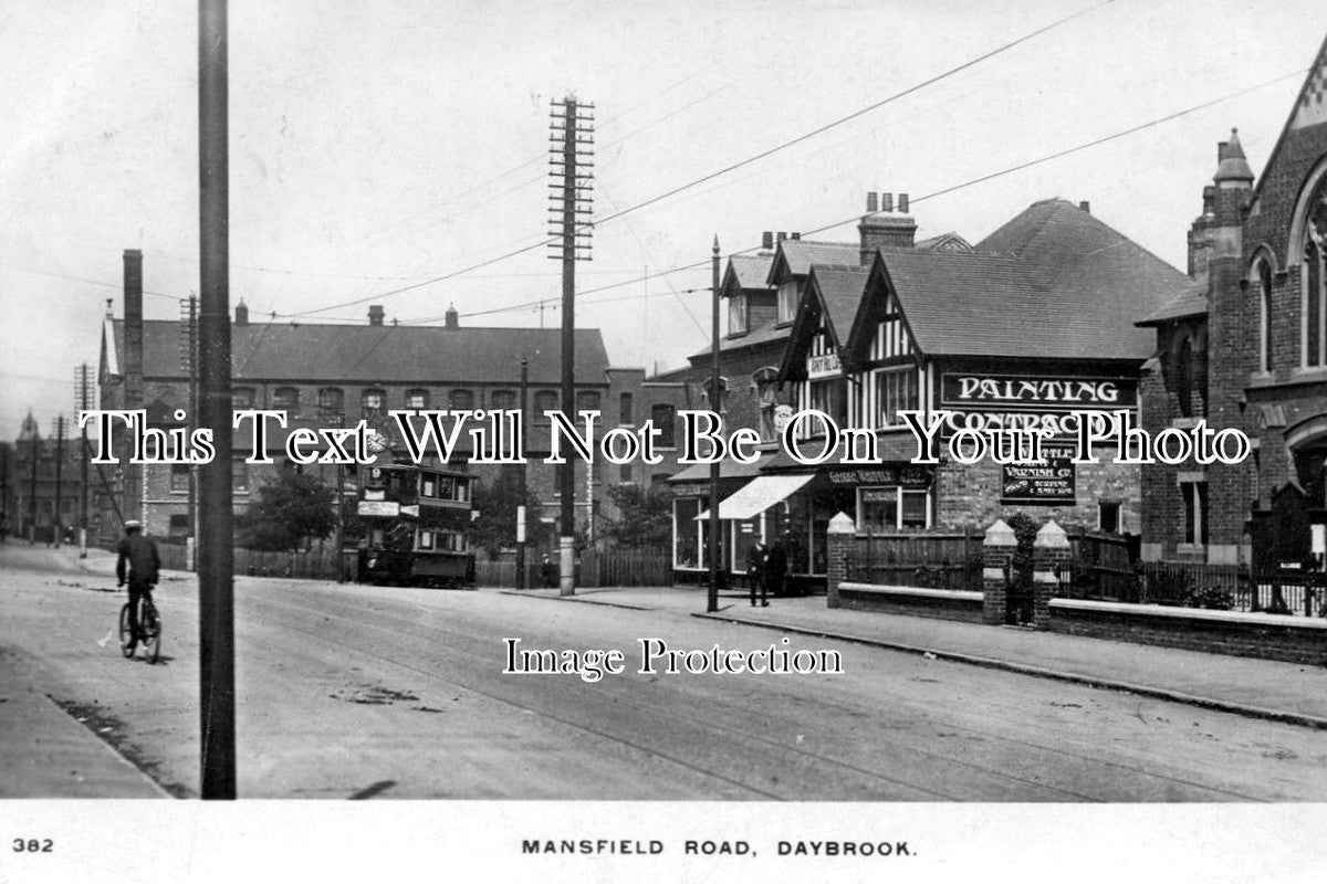 NT 521 - Mansfield Road, Daybrook, Nottinghamshire c1917