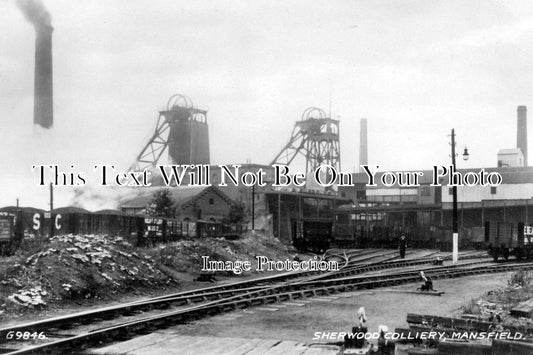 NT 527 - Sherwood Colliery, Mansfield, Nottinghamshire