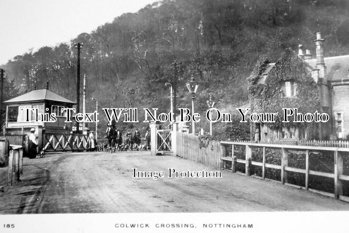 NT 547 - Colwick Railway Level Crossing, Nottinghamshire