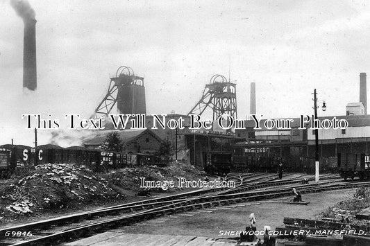 NT 55 - Sherwood Colliery, Mansfield, Nottinghamshire