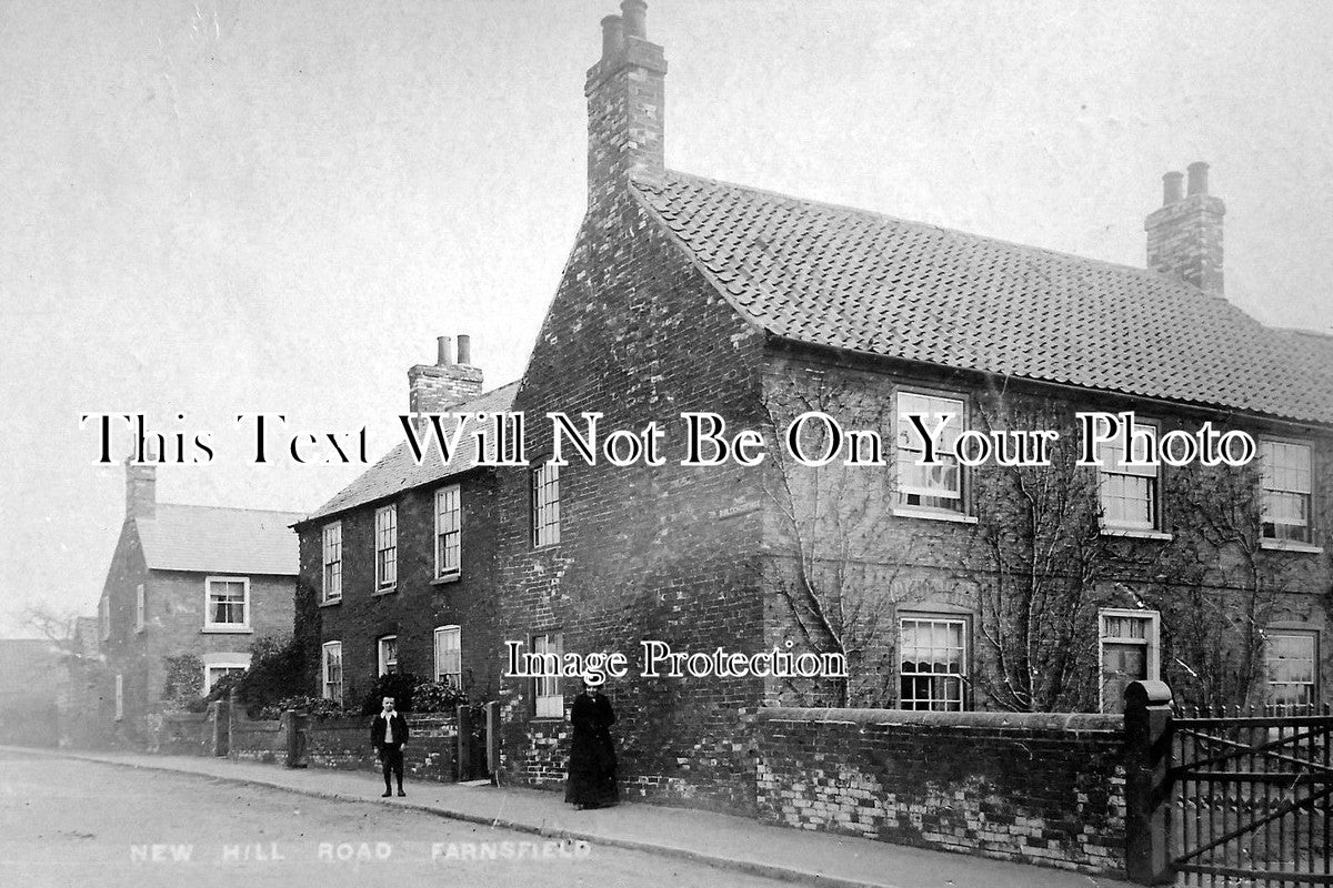 NT 550 - New Hill Road, Farnsfield, Nottinghamshire c1908