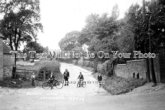 NT 551 - Bunny Lane, Keyworth, Nottinghamshire c1930