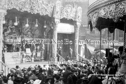 NT 557 - The Show Up To Date, Nottingham Goose Fair, Nottinghamshire c1906