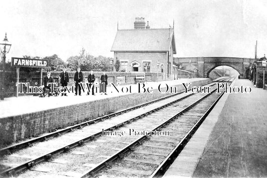 NT 569 - Farnsfield Railway Station, Nottinghamshire