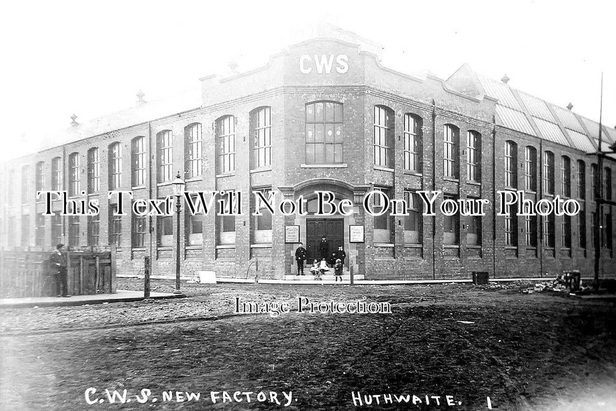 NT 571 - New Co-Operative Wholesale Societys Factory, Huthwaite, Nottinghamshire c1910