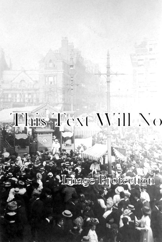 NT 588 - The Brooklyn Cake Walk, Nottingham Goose Fair, Nottinghamshire 1908