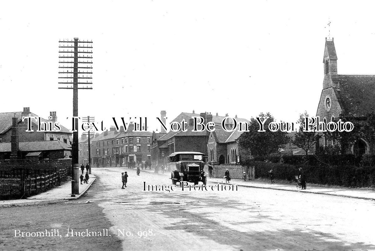 NT 590 - Broomhill, Hucknall, Nottinghamshire c1920