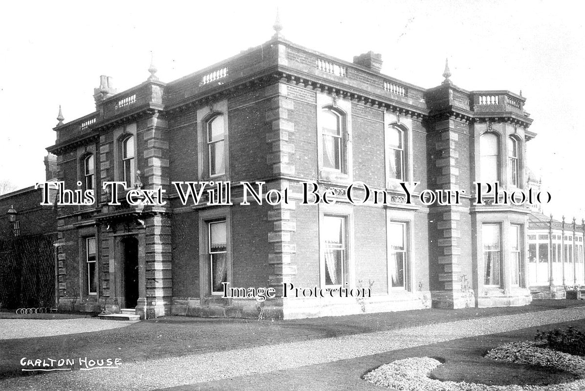 NT 613 - Carlton House, Worksop, Nottinghamshire c1908