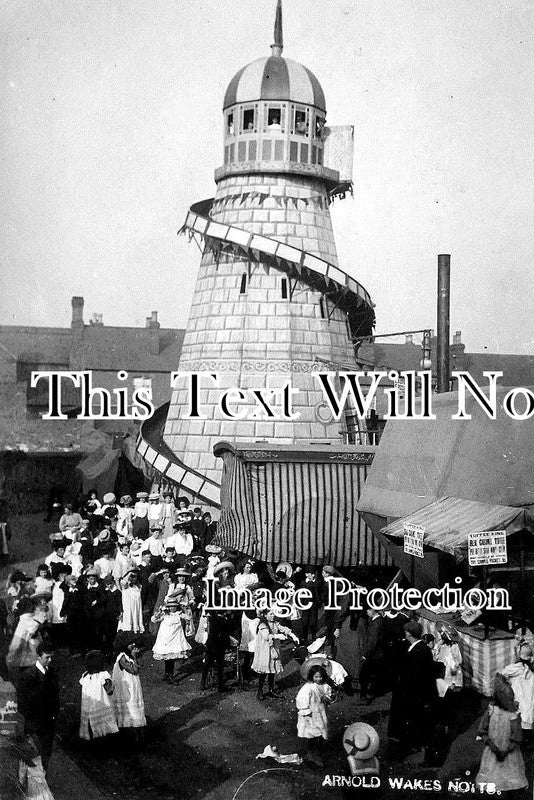 NT 62 - Arnold Wakes Helter Skelter, Nottingham, Nottinghamshire c1907