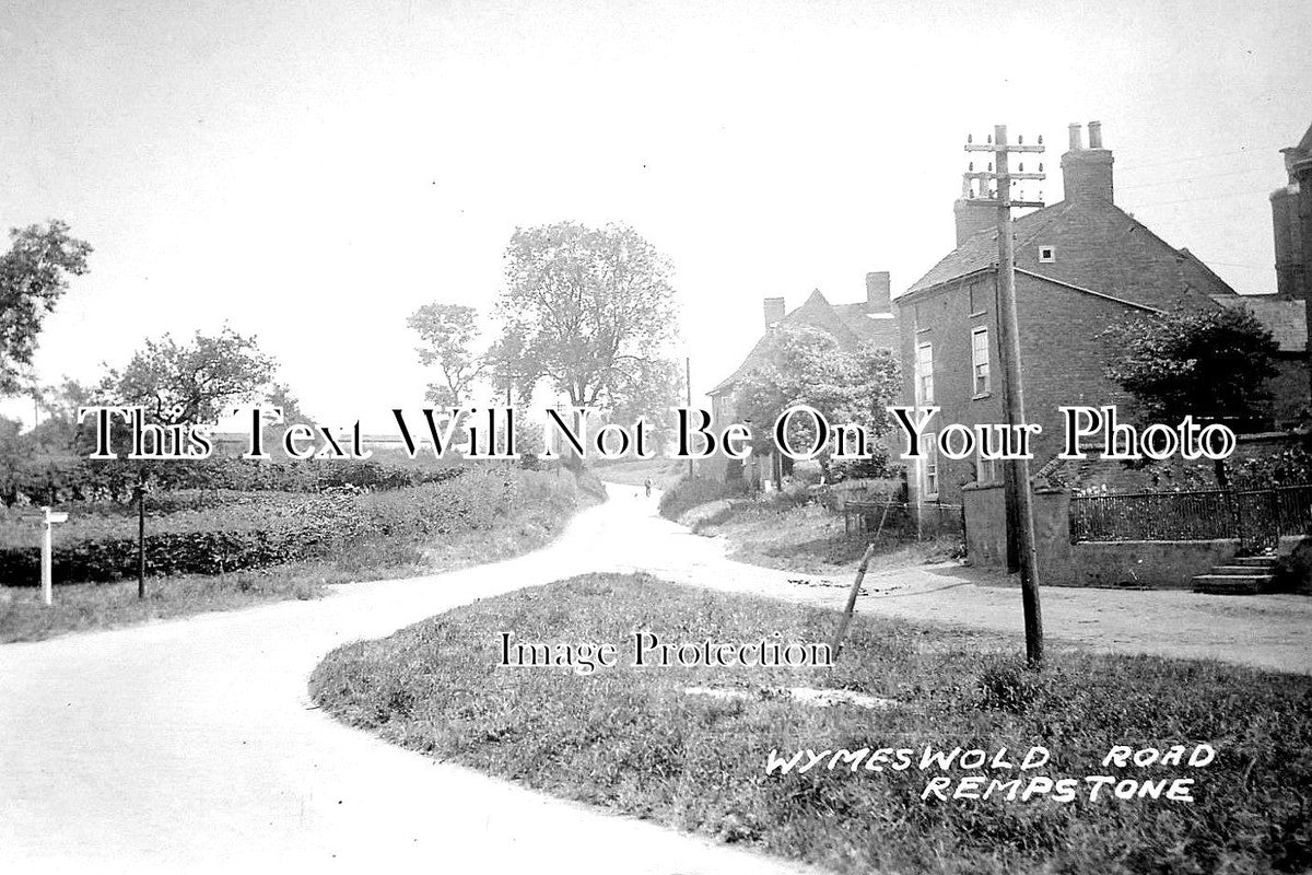 NT 622 - Wymeswold Road, Rempstone, Nottinghamshire c1919
