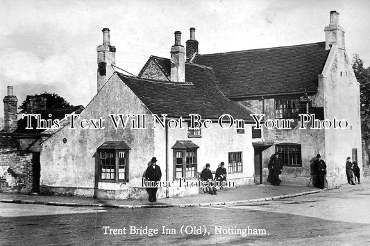 NT 628 - Old Trent Bridge Inn, Nottingham, Nottinghamshire c1880