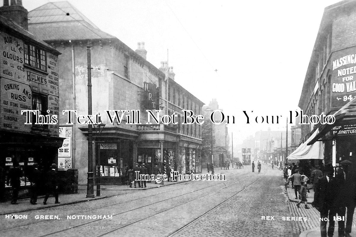 NT 666 - Nottingham Repertory Theatre, Hyson Green, Nottingham, Nottinghamshire c1923