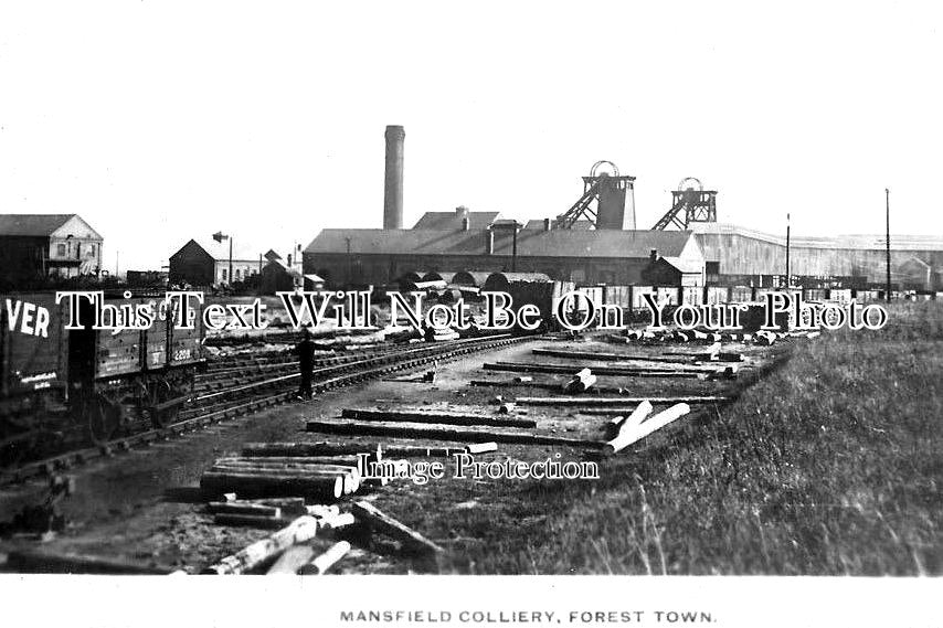 NT 672 - Mansfield Colliery, Forest Town, Nottinghamshire