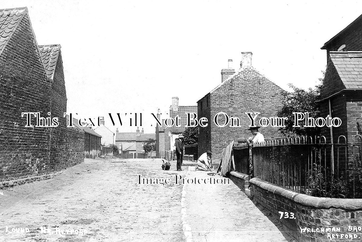 NT 689 - Lound, Nottinghamshire c1907