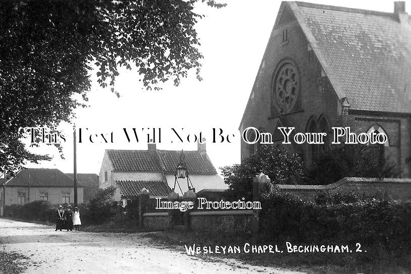 NT 703 - Beckingham Wesleyan Chapel, Nottinghamshire c1910