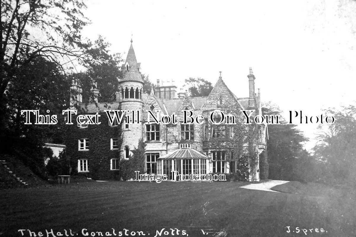 NT 729 - Gonalston Hall, Nottinghamshire c1908