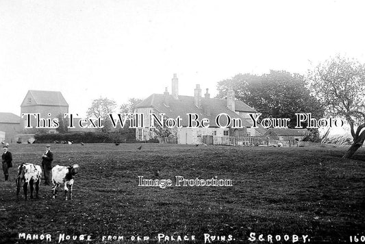 NT 737 - Manor House From Old Palace Ruins, Scrooby, Nottinghamshire c1906