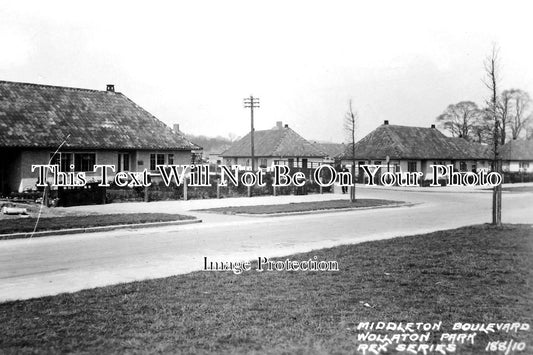 NT 749 - Middleton Boulevard, Wollaton Park, Nottingham, Nottinghamshire c1929