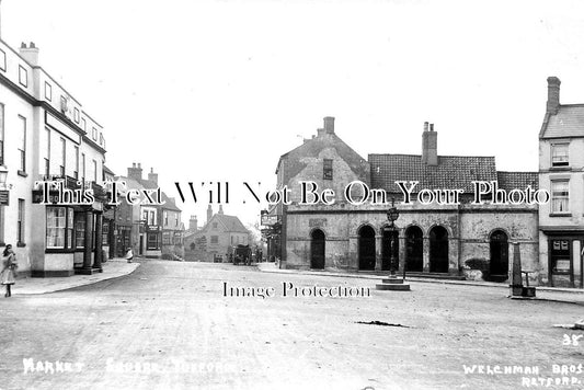 NT 753 - Market Square, Tuxford, Nottinghamshire c1906