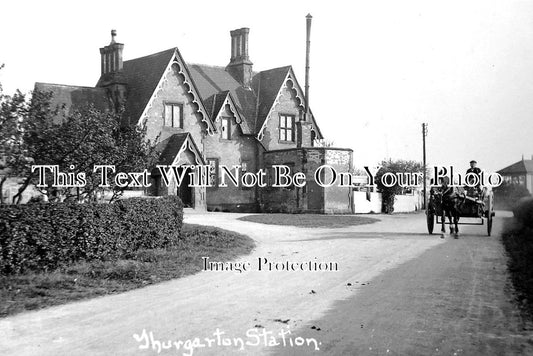 NT 755 - Thurgarton Railway Station, Nottinghamshire c1914