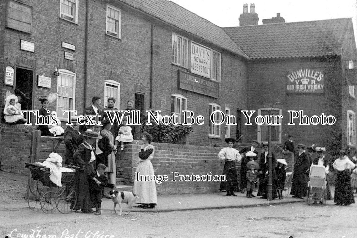 NT 757 - Lowdham Post Office, Nottinghamshire c1906