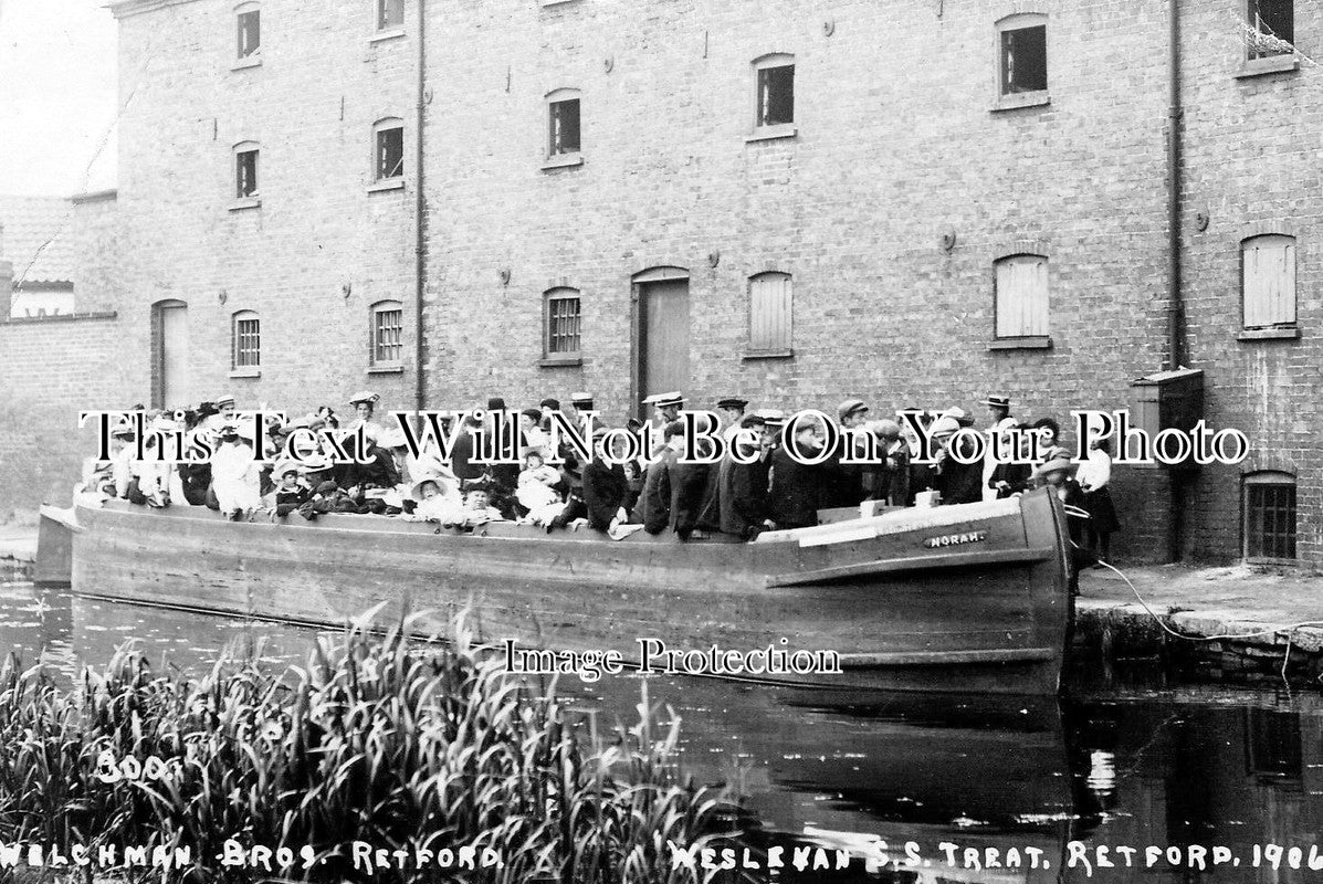 NT 761 - Wesleyan Church Sunday School Treat, Retford, Nottinghamshire 1906