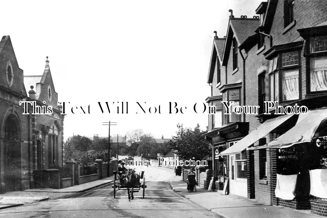 NT 766 - Manor Road, Carlton, Nottingham, Nottinghamshire c1917