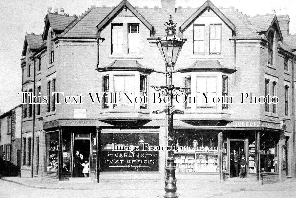 NT 784 - Post Office, Main Street East, Carlton, Nottingham, Nottinghamshire c1912