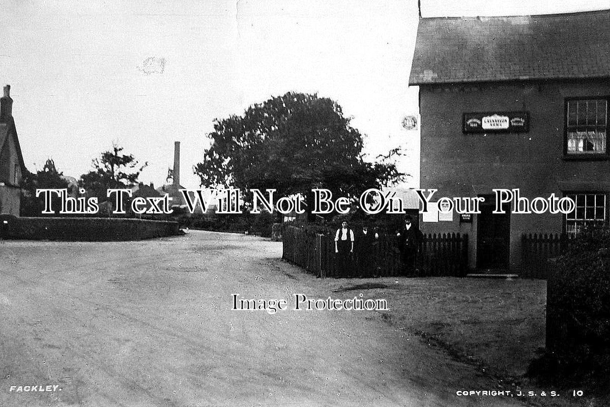 NT 8 - Carnarvon Arms, Fackley, Nottinghamshire c1910