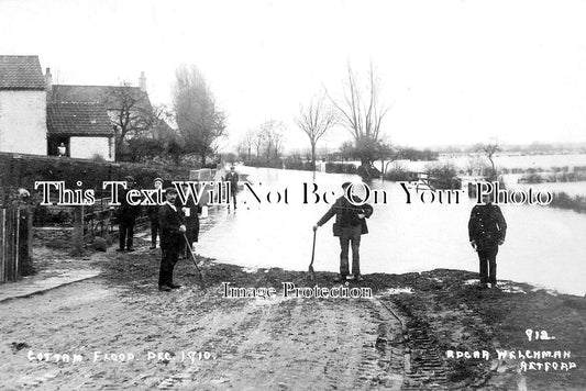 NT 818 - The Floods, Cottam, Nottinghamshire 1910