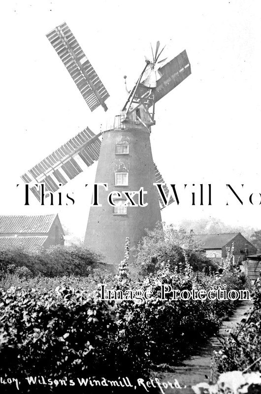 NT 836 - Wilsons Windmill, Retford, Nottinghamshire c1905