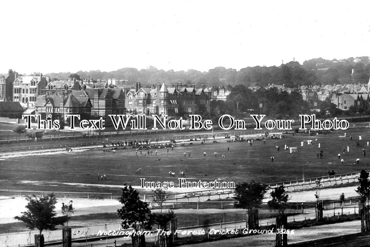 NT 843 - Nottingham Forest Cricket Ground, Nottinghamshire c1905