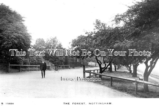 NT 859 - The Forest, Nottingham, Nottinghamshire c1914