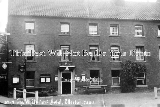 NT 867 - The White Hart Hotel, Ollerton, Newark, Nottinghamshire c1938