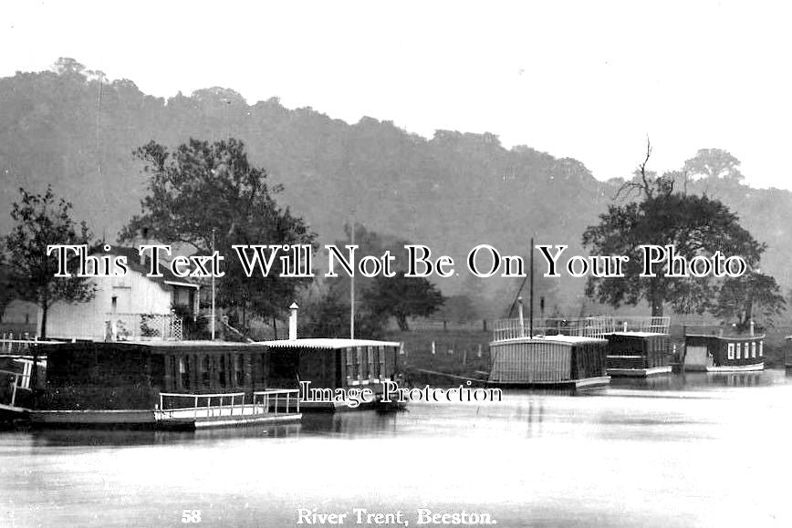 NT 871 - River Trent, Beeston, Nottinghamshire c1918