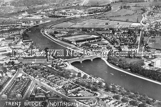 NT 874 - Trent Bridge, Nottingham, Nottinghamshire c1955