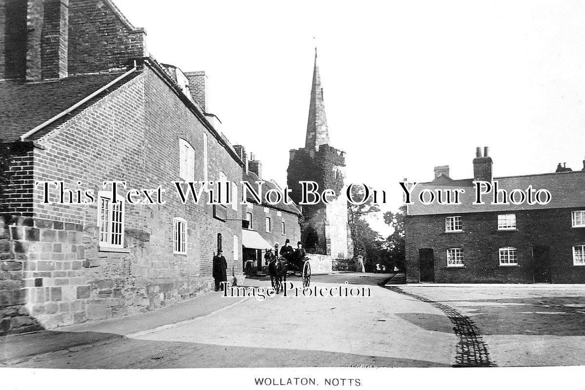 NT 879 - Wollaton Village, Nottinghamshire c1912