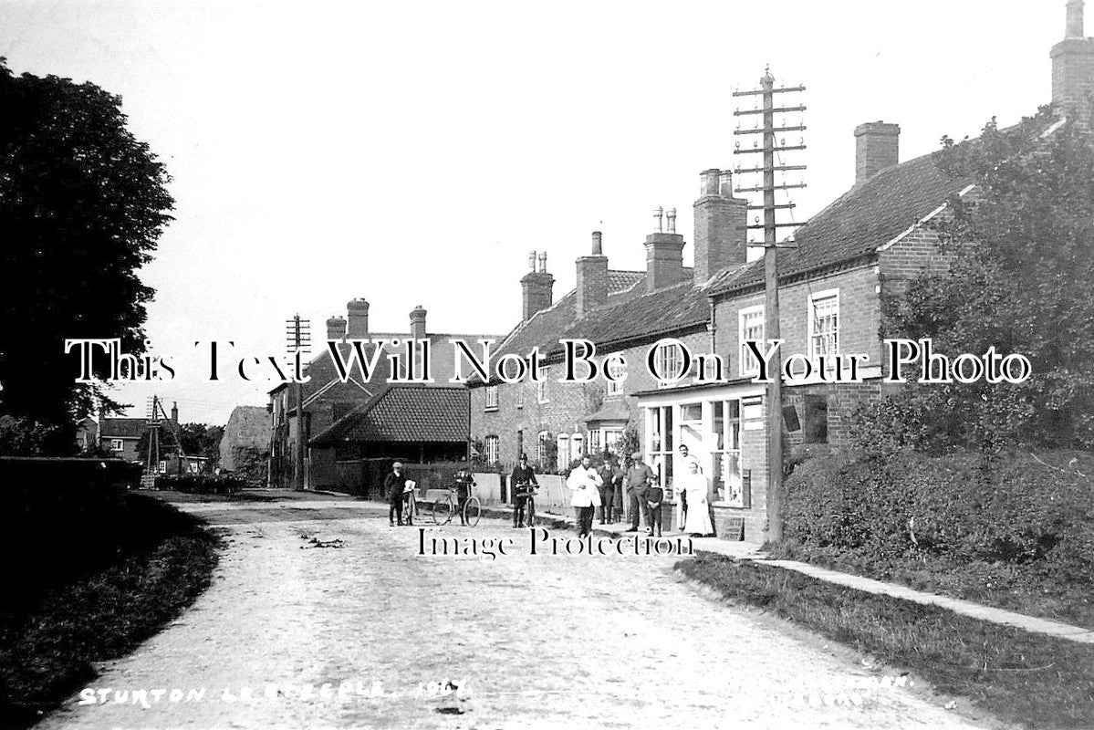 NT 880 - Post Office, Sturton Le Steeple, Nottinghamshire c1910