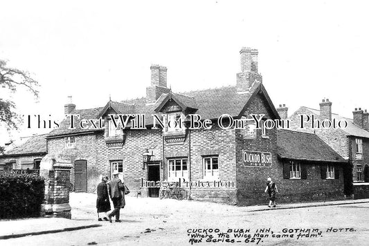 NT 888 - The Cuckoo Bush Inn, Gotham, Nottinghamshire c1924