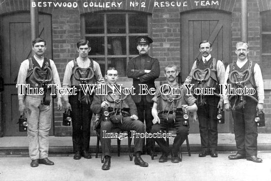 NT 892 - Bestwood Colliery No.2 Rescue Team, Nottinghamshire