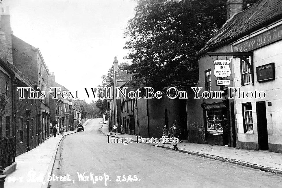 NT 908 - Park Street, Worksop, Nottinghamshire c1940