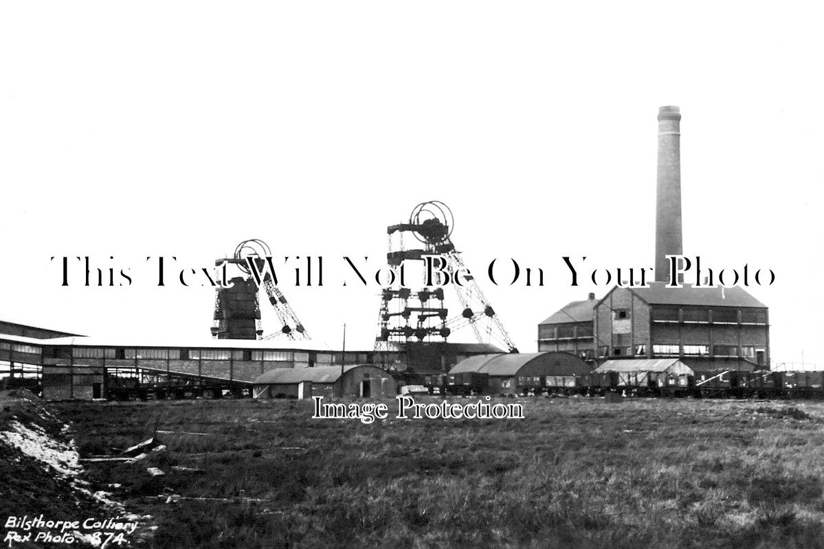 NT 921 - Bilsthorpe Colliery Near Ollerton, Nottinghamshire c1925