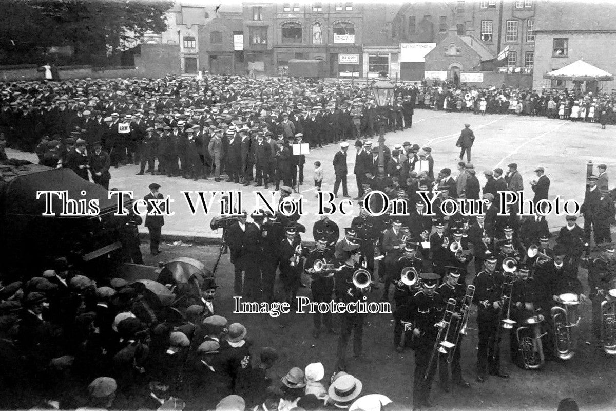 NT 927 - WW1 Great War Peace Celebrations, Hucknall, Nottinghamshire