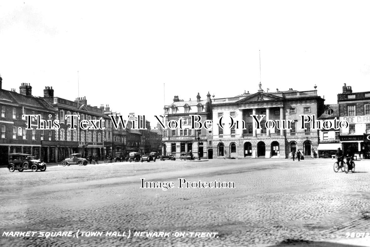 NT 947 - Market Square, Newark On Trent, Nottinghamshire c1937