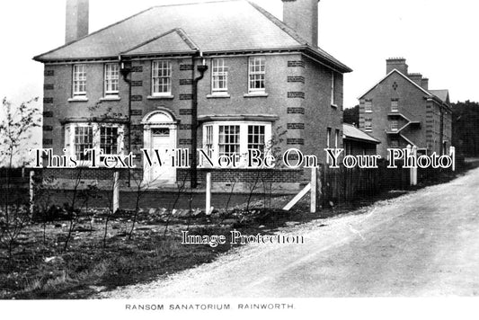 NT 949 - Ransom Sanatorium, Rainworth, Nottinghamshire