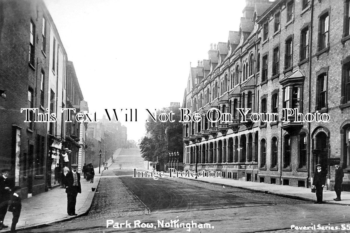 NT 957 - Park Row, Nottingham, Nottinghamshire c1912