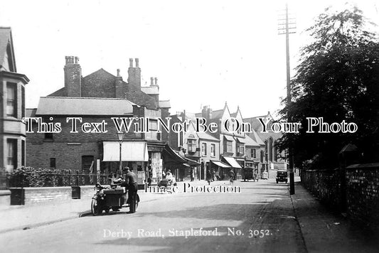 NT 967 - Derby Road, Stapleford, Nottinghamshire c1920